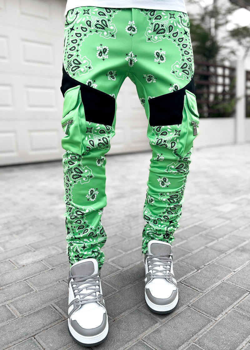 Bandana Print Joggers IBCAME ME