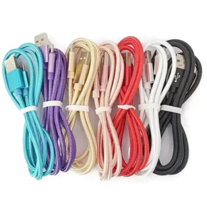 Long Braided IPhone Cable Cord