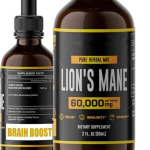 Natural Lions Mane Drops